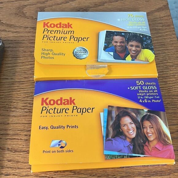 KODAK PREMIUM PICTURE PAPER for Inkjet 150 sheets high gloss-new + bonus - Picture 5 of 6